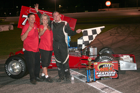 Schultz Flies To Super Win At Midvale